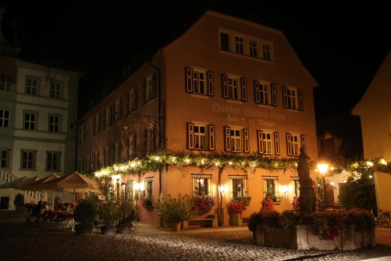 Gasthof & Hotel Goldene Krone Iphofen Esterno foto