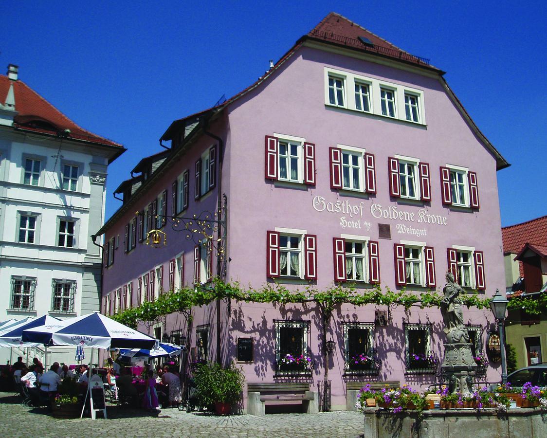 Gasthof & Hotel Goldene Krone Iphofen Esterno foto